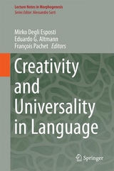 Creativity and Universality in Language - 