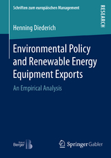 Environmental Policy and Renewable Energy Equipment Exports - Henning Diederich