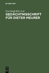 Ged&auml;chtnisschrift f&uuml;r Dieter Meurer - 