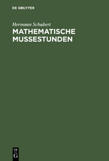 Mathematische Mußestunden - Hermann Schubert