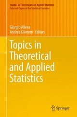 Topics in Theoretical and Applied Statistics - 