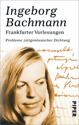 Frankfurter Vorlesungen -  Ingeborg Bachmann