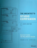 The Architect's Studio Companion - Allen, Edward; Iano, Joseph