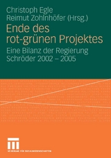 Ende des rot-gr&uuml;nen Projekts - 