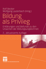 Bildung als Privileg - 