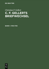 1740&ndash;1755 - Christian F. Gellert