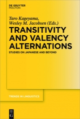 Transitivity and Valency Alternations - 