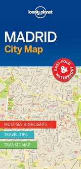 Lonely Planet Madrid City Map -  Lonely Planet