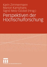Perspektiven der Hochschulforschung - 