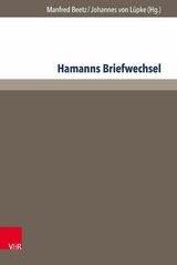Hamanns Briefwechsel - 