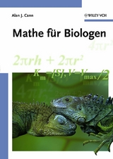 Mathe f&uuml;r Biologen - Alan J. Cann