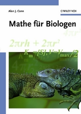 Mathe f&uuml;r Biologen - Alan J. Cann