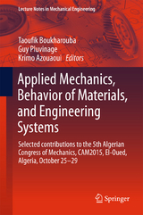 Applied Mechanics, Behavior of Materials, and Engineering Systems - 