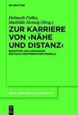Zur Karriere von &rsaquo;N&auml;he und Distanz&lsaquo; - 
