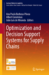 Optimization and Decision Support Systems for Supply Chains - 