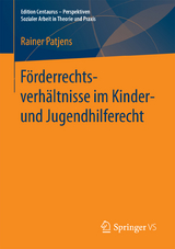 F&ouml;rderrechtsverh&auml;ltnisse im Kinder- und Jugendhilferecht - Rainer Patjens