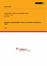 Creation of Shareholder Value in the Pfizer-AstraZeneca Deal -  Markus B&auml;der
