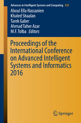 Proceedings of the International Conference on Advanced Intelligent Systems and Informatics 2016 - 