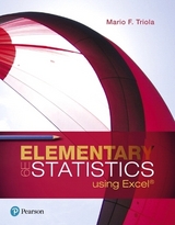 Elementary Statistics Using Excel - Triola, Mario