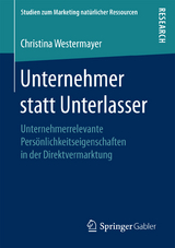 Unternehmer statt Unterlasser - Christina Westermayer
