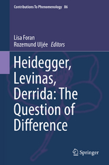 Heidegger, Levinas, Derrida: The Question of Difference - 