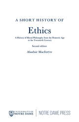A Short History of Ethics - Alasdair MacIntyre