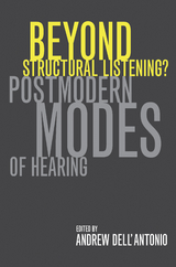 Beyond Structural Listening? - 
