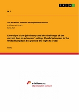 Llewellyn's law job theory and the challenge of the current ban on prisoners' voting. Should prisoners in the United Kingdom be granted the right to vote? -  M. T.