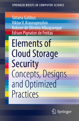 Elements of Cloud Storage Security - Tatiana Galibus, Viktor V. Krasnoproshin, Robson de Oliveira Albuquerque, Edison Pignaton de Freitas