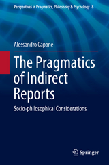 The Pragmatics of Indirect Reports - Alessandro Capone