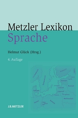 Metzler Lexikon Sprache - 
