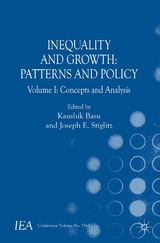 Inequality and Growth: Patterns and Policy - 