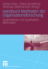 Handbuch Methoden der Organisationsforschung - 