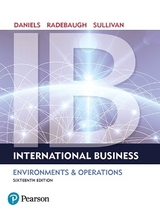 International Business - Daniels, John; Radebaugh, Lee; Sullivan, Daniel