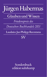 Glauben und Wissen - Jürgen Habermas