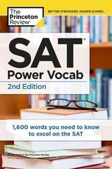 SAT Power Vocab, 2nd Edition - The Princeton Review