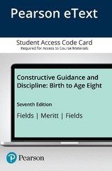 Constructive Guidance and Discipline - Fields, Marjorie; Meritt, Patricia; Fields, Deborah