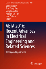 AETA 2016: Recent Advances in Electrical Engineering and Related Sciences - 