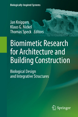 Biomimetic Research for Architecture and Building Construction - 