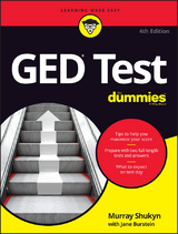 GED Test For Dummies - Murray Shukyn, Jane R. Burstein