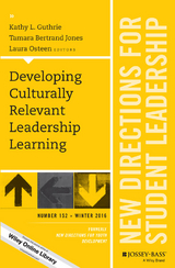 Developing Culturally Relevant Leadership Learning - 