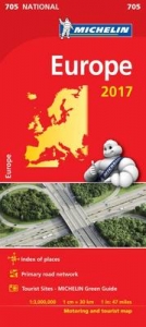 Europe 2017 National Map 705 - 