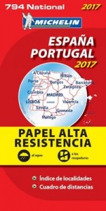 Espana & Portugal 2017 - High Resistance National Map 794 - 