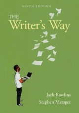 The Writer's Way (with 2016 MLA Update Card) - Rawlins, Jack; Metzger, Stephen