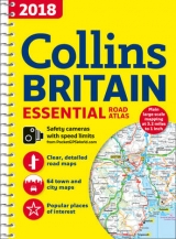 2018 Collins Essential Road Atlas Britain - Collins Maps