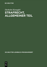 Strafrecht, Allgemeiner Teil - Diethelm Kienapfel