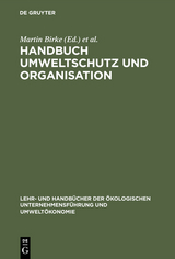 Handbuch Umweltschutz und Organisation - 