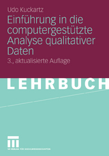 Einführung in die computergestützte Analyse qualitativer Daten - Udo Kuckartz