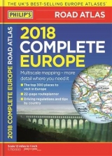 Philip's 2018 Complete Road Atlas Europe - Philip's Maps