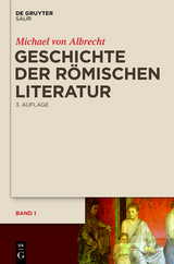 Geschichte der r&ouml;mischen Literatur - Michael von Albrecht